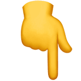backhand-index-pointg-down emoji