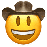 cowboy-hat-face emoji