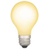 light-bulb emoji