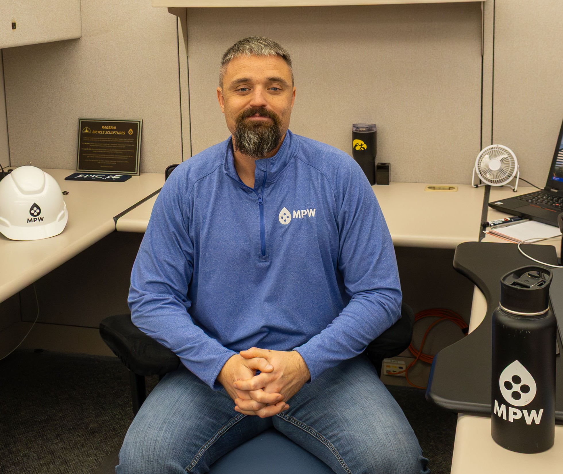 woman with a happy questioning look